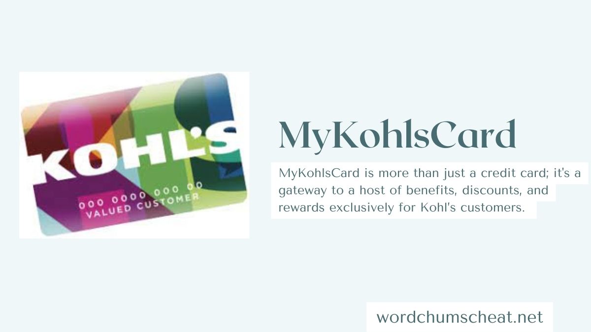 MyKohlsCard