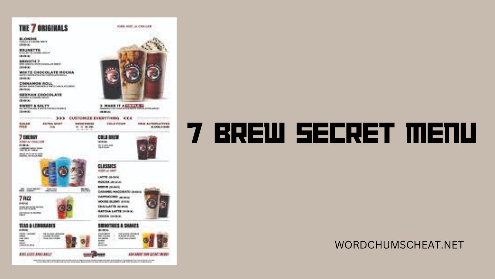7 brew secret menu
