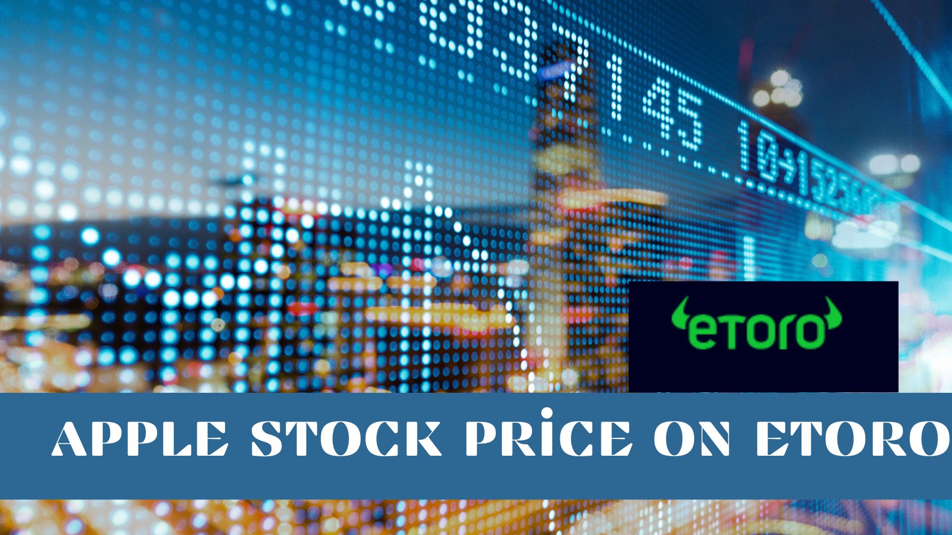 apple stock price on etoro