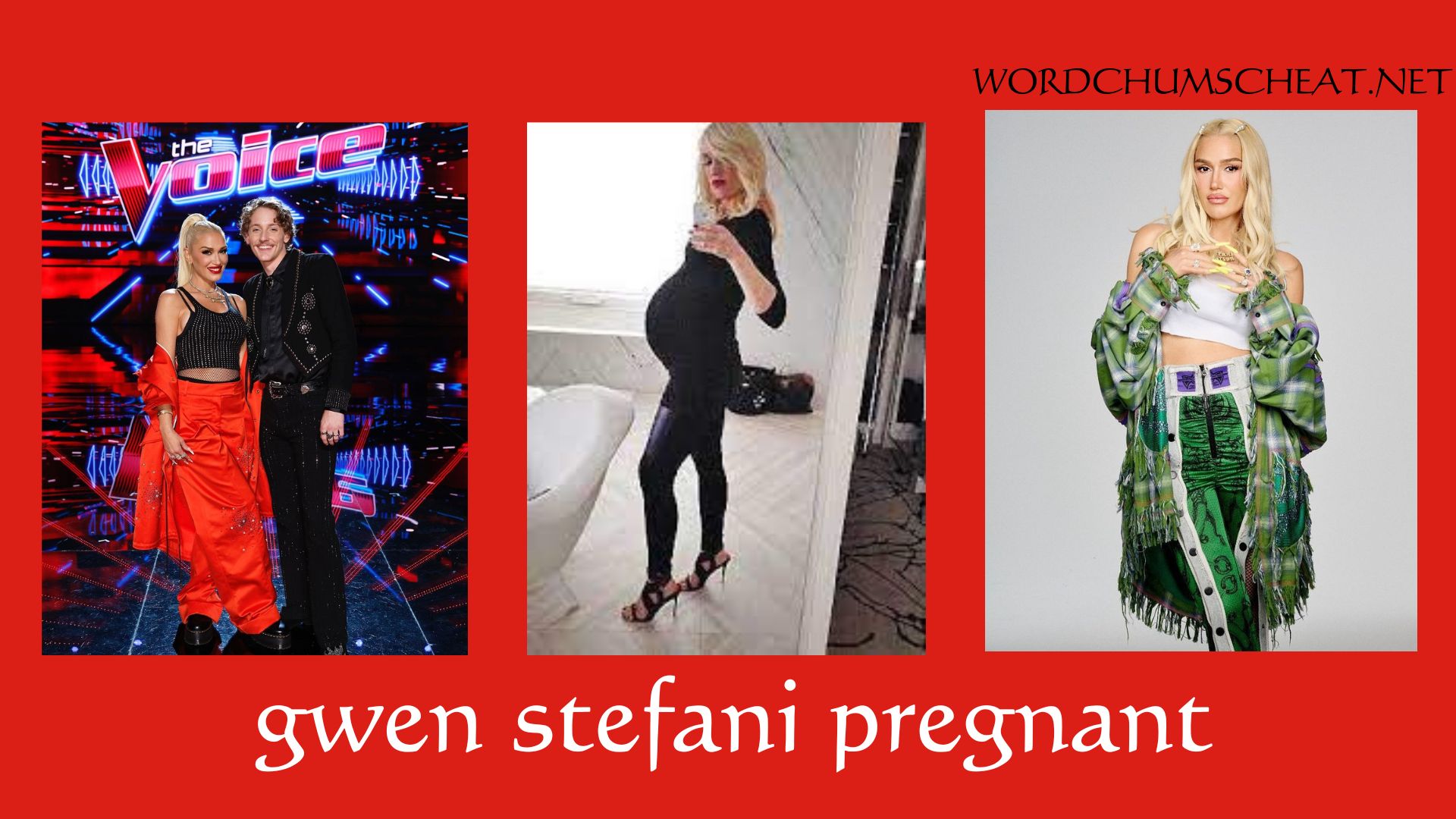 gwen stefani pregnant